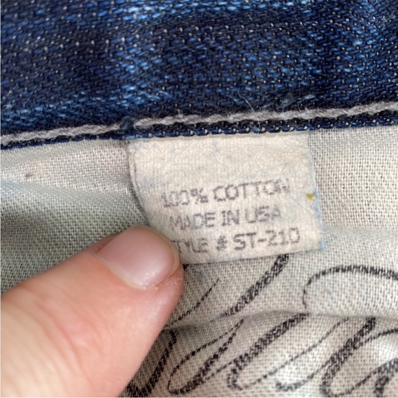 3Sixteen Straight leg Button fly designer jeans - Picture 7 of 15